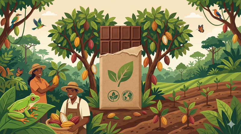 サステナブルチョコレートとは？認証マークの見分け方と環境に優しいブランド