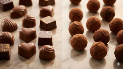 「プラリネ」と「トリュフ」の違い｜見た目と中身で見分ける方法