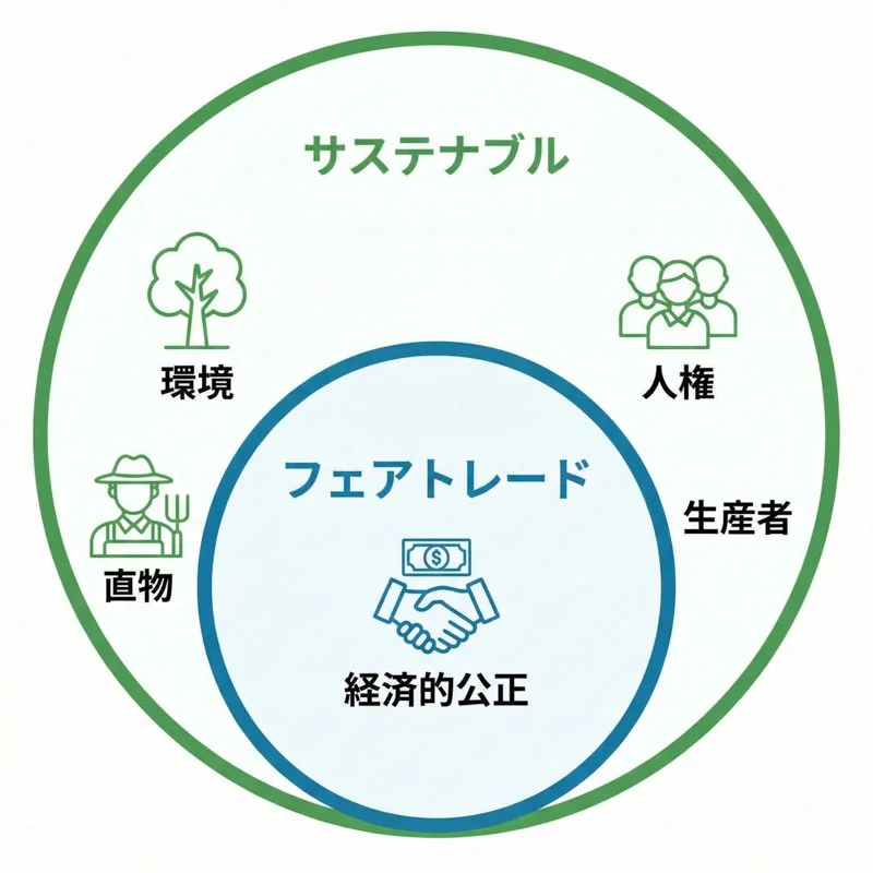 018 sustainable vs fairtrade