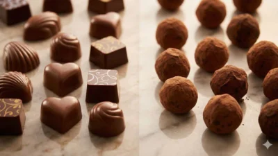 「プラリネ」と「トリュフ」の違い｜見た目と中身で見分ける方法
