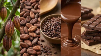 チョコレートができるまで｜カカオ豆から板チョコになる12の工程を図解