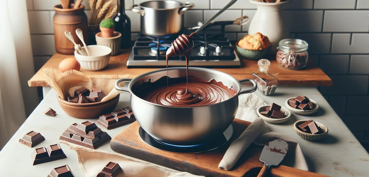 チョコレートの溶かし方完全ガイド｜湯煎・レンジ・失敗しないコツ
