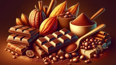 チョコレートとココアの違い｜原料は同じ？製法の違いを図解