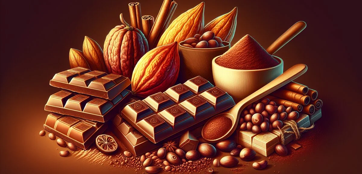 チョコレートとココアの違い｜原料は同じ？製法の違いを図解