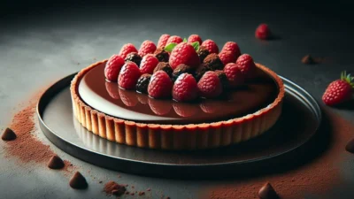 チョコレートタルト レシピ｜本格派の濃厚な作り方