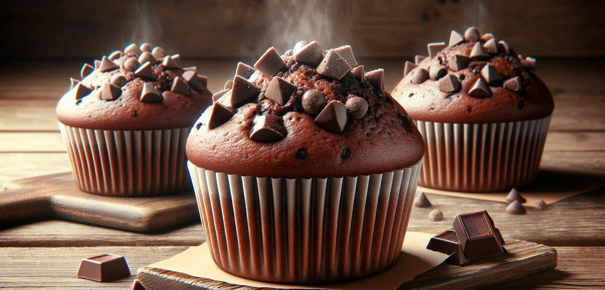 チョコレートマフィン レシピ｜ホットケーキミックスで簡単ふわふわ