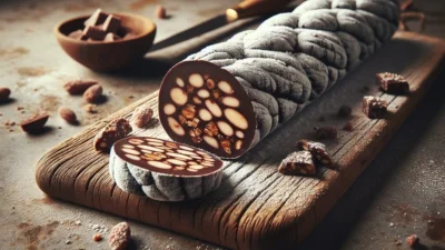 チョコレートサラミ レシピ｜イタリアの伝統菓子を簡単に