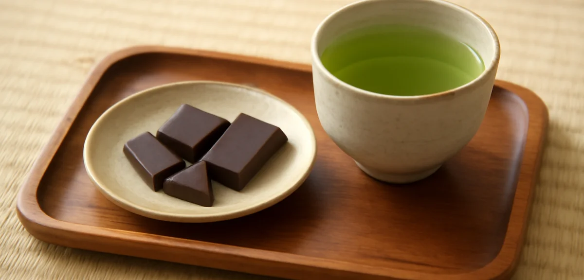 チョコレートと日本茶のペアリング｜緑茶・抹茶・ほうじ茶の相性