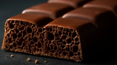 エアロチョコレートの気泡｜準チョコレート菓子である理由