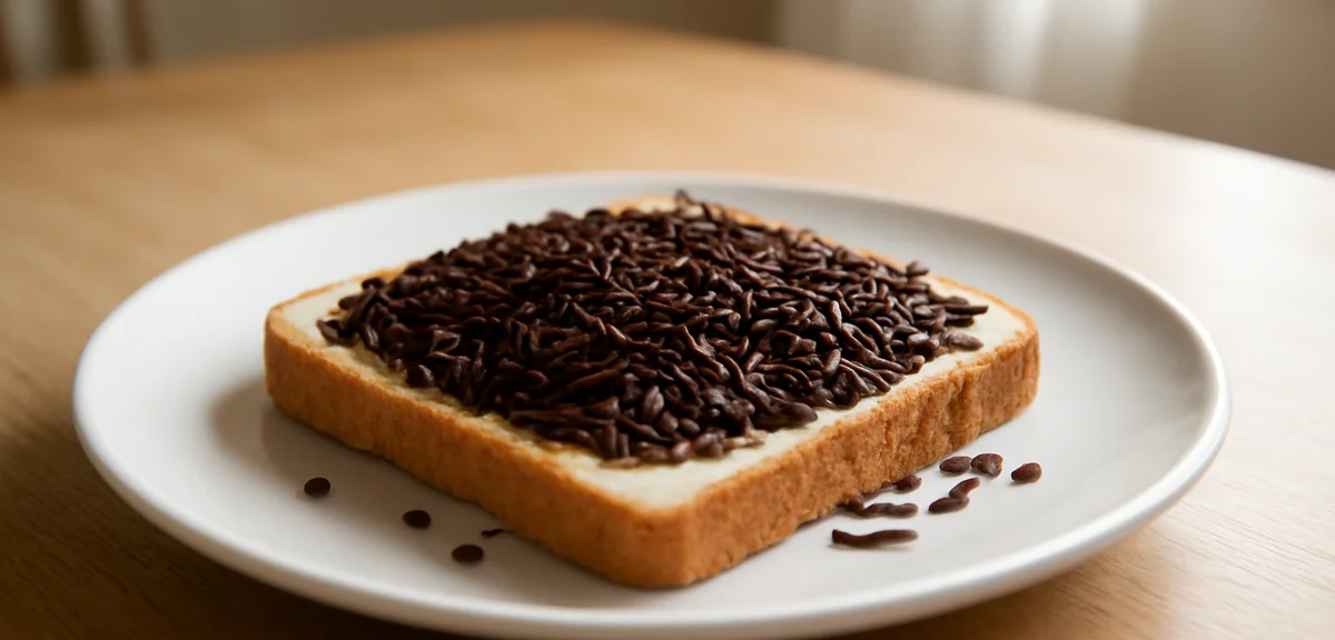 チョコスプレー｜オランダではパンにかけて食べる